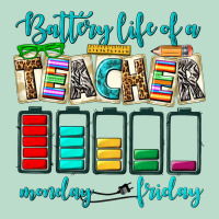 Battery Life Of A Teacher Monday Friday Premium Hoodie | Teevron
