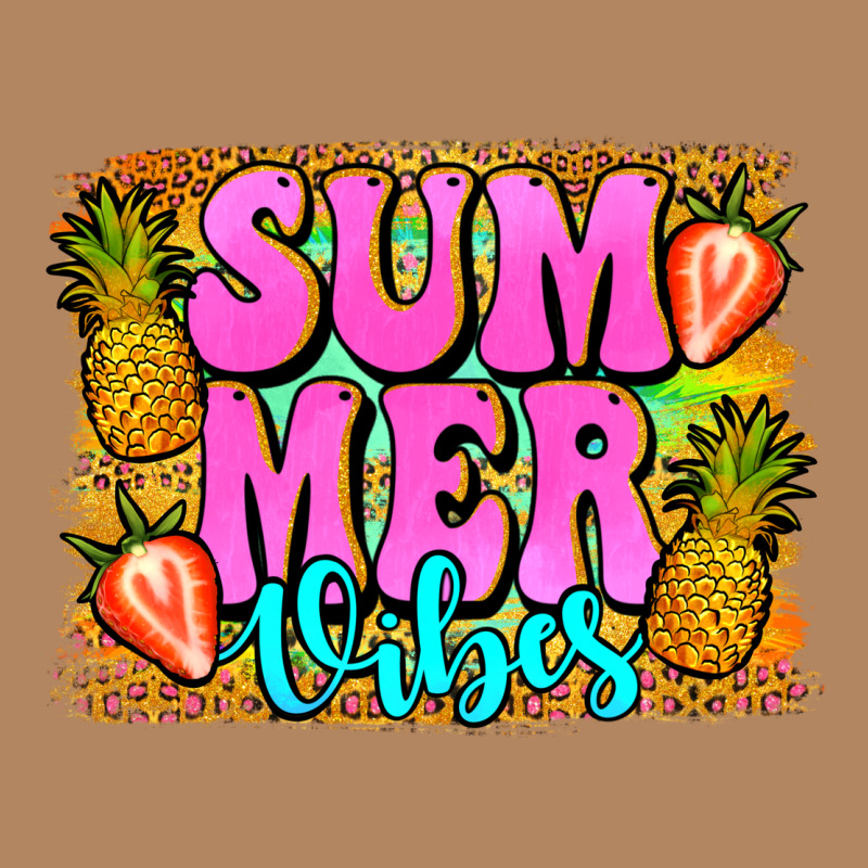 Summer Vibes Leopard Background Long Sleeve Tee by Jasminsmagicworld | Teevron
