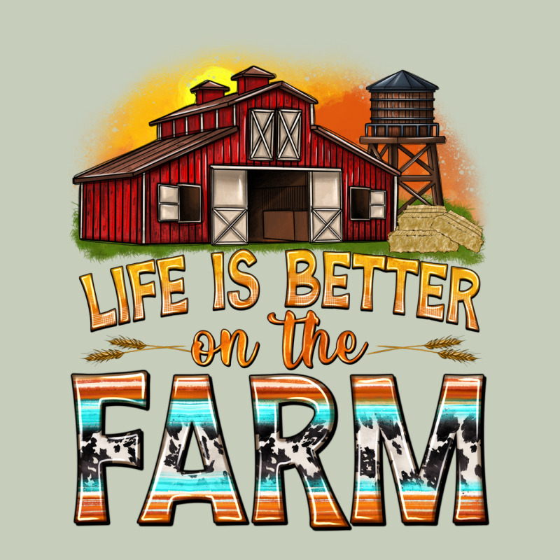Life Is Better On The Farm With Barn Ladies Tee by texasbilliewilder | Teevron