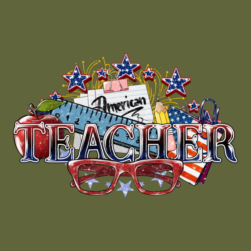 American Teacher Classic Tee by NancyCooperArtShop | Teevron