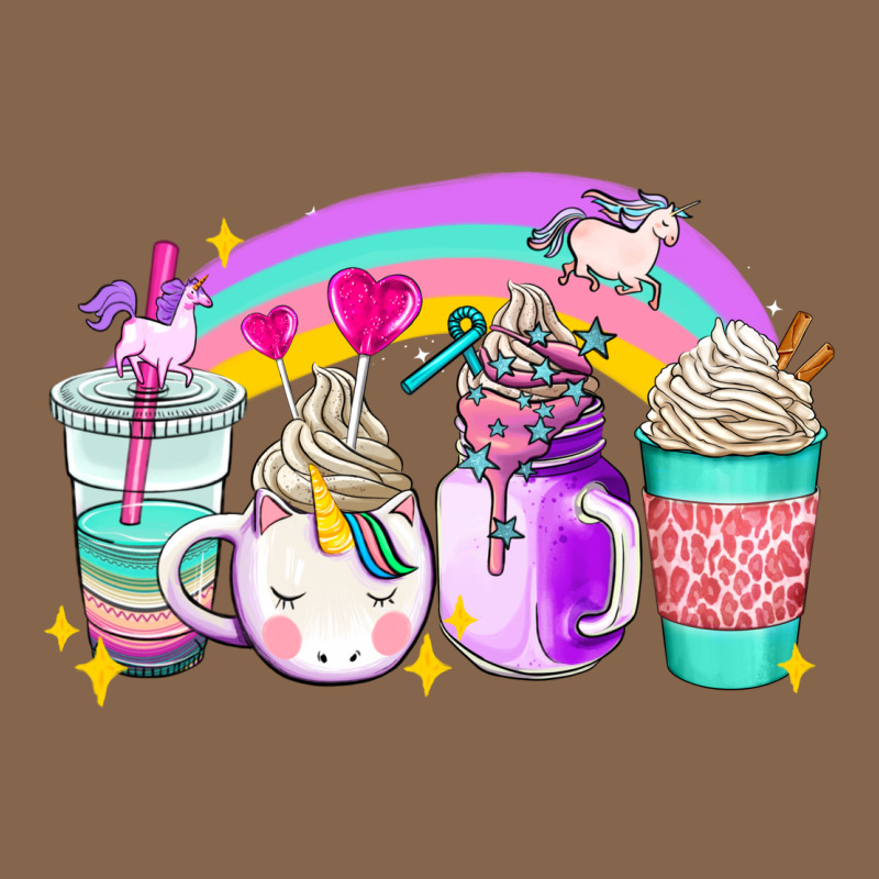 Unicorn Coffee Cups Premium Tee by AdoDesignShop | Teevron