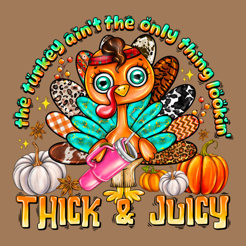 The Turkey Ain’t The Only Thing Lookin Thick & J Classic Tee by CowhideDigitalArt | Teevron