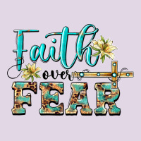 Faith Over Fear With Cross Classic Tee | Teevron