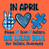 In April We Wear Blue Premium Hoodie | Teevron