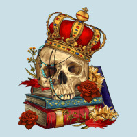 Skull With Crown Ladies Tee | Teevron