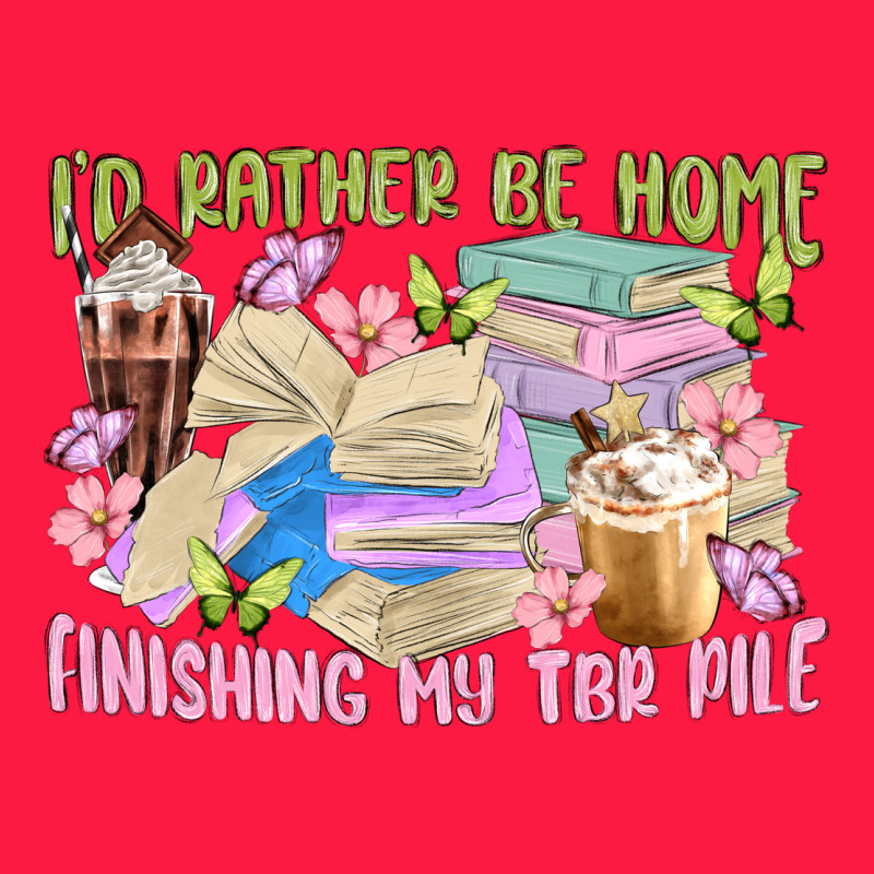 Id Rather Be Home Finishing My Tbr Pile Zipper Hoodie by MaliasSmallBusiness | Teevron