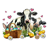 Easter Cows With Chicks Urban Heavy Tee | Teevron