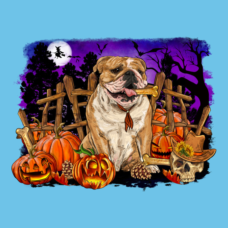 Halloween English Bulldog Premium Sweatshirt by RanaPortraitStore | Teevron