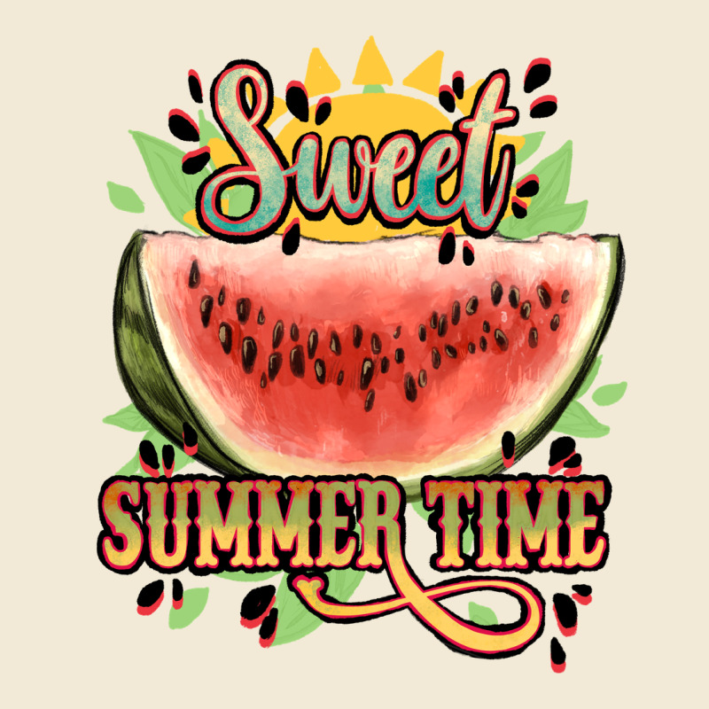Sweet Summer Time Watermelon Premium Hoodie by NancyCooperArtShop | Teevron