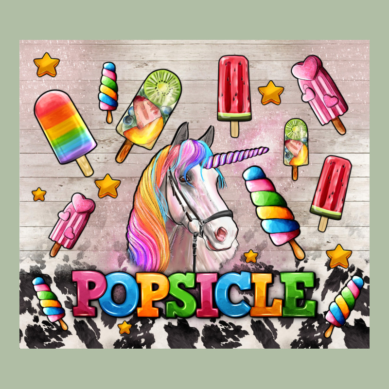 Popsicle's And Unicorn Urban Heavy Tee by AdoDesignShop | Teevron