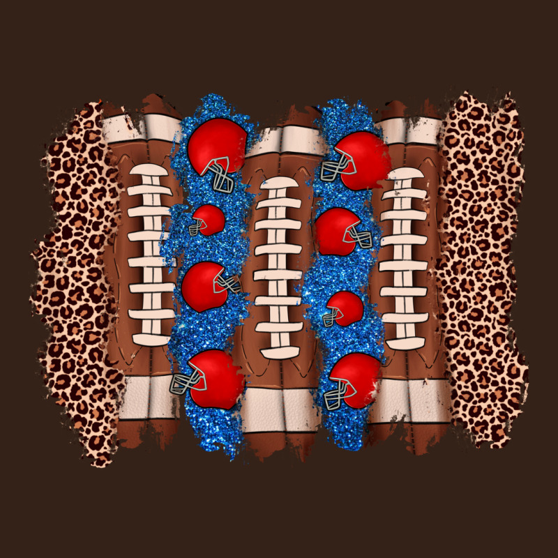 Football Brushstroke Heavy Core Tee by Zillion Design Studio | Teevron