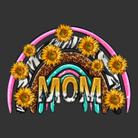 mom with sunflower rainbow mothers day | Teevron