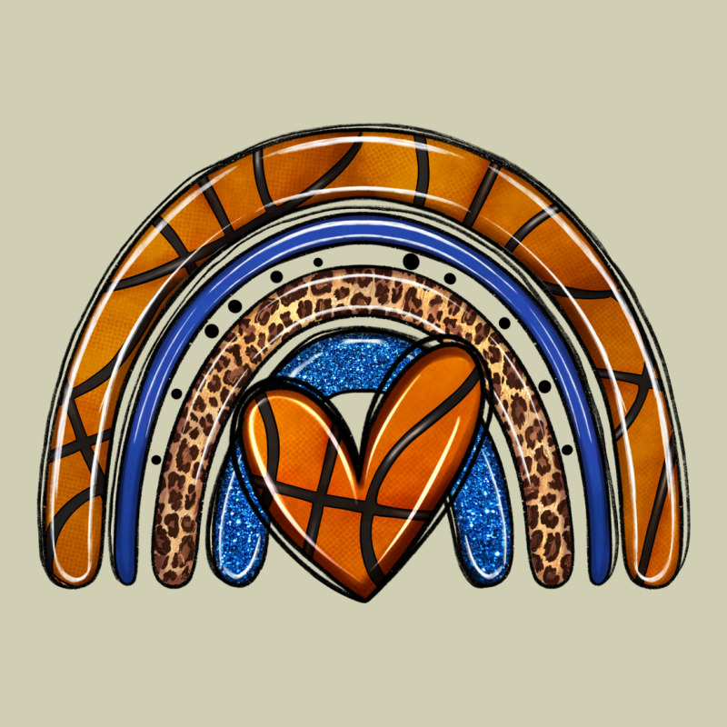Basketball Rainbow Heavy Core Tee by Zillion Design Studio | Teevron