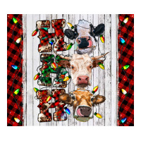 ho ho ho christmas cow | Teevron