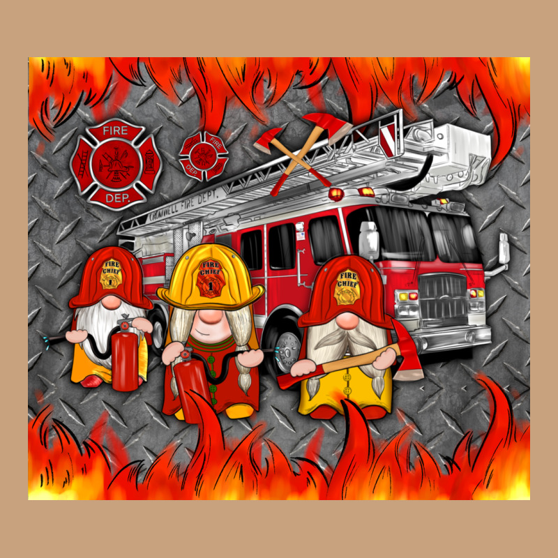 Fire Truck Gnomes Vintage Tee by Artiststas | Teevron