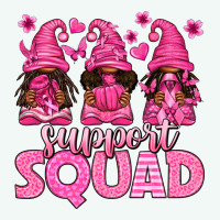 Breast Cancer Afro Gnomies Support Squad Premium Hoodie | Teevron