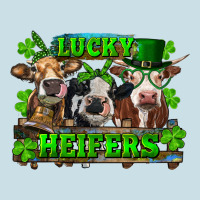 St Patricks Day Lucky Heifers Ladies Tee | Teevron