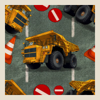 Dump Truck Seamles Pattern Urban Heavy Tee | Teevron