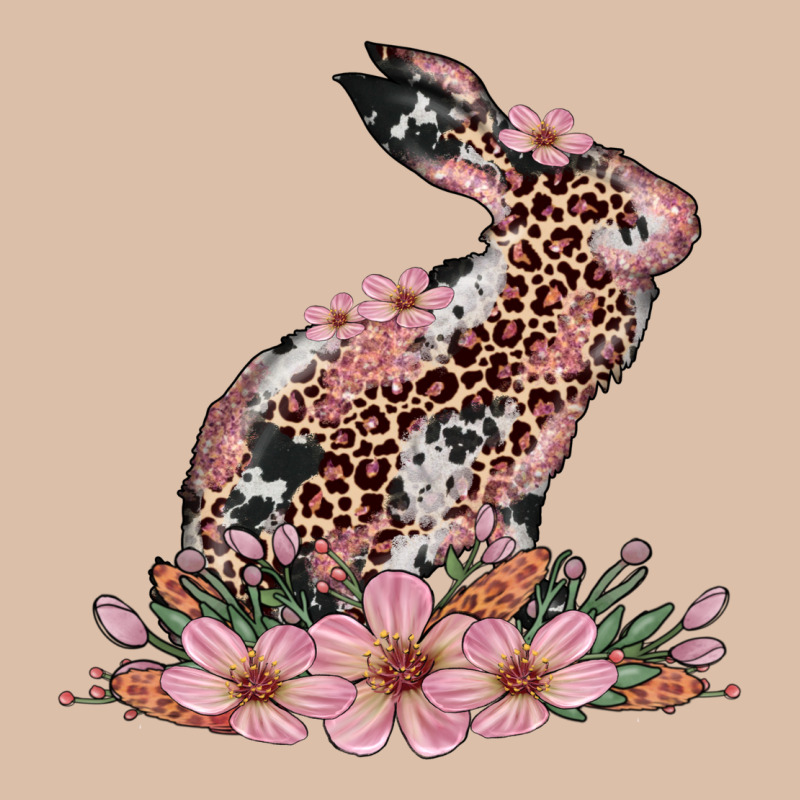 Bunny With Blossom Flower Urban Heavy Tee by Artiststas | Teevron