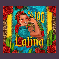 Hundred Percent Latina Strong Woman Heavyweight Hoodie | Teevron
