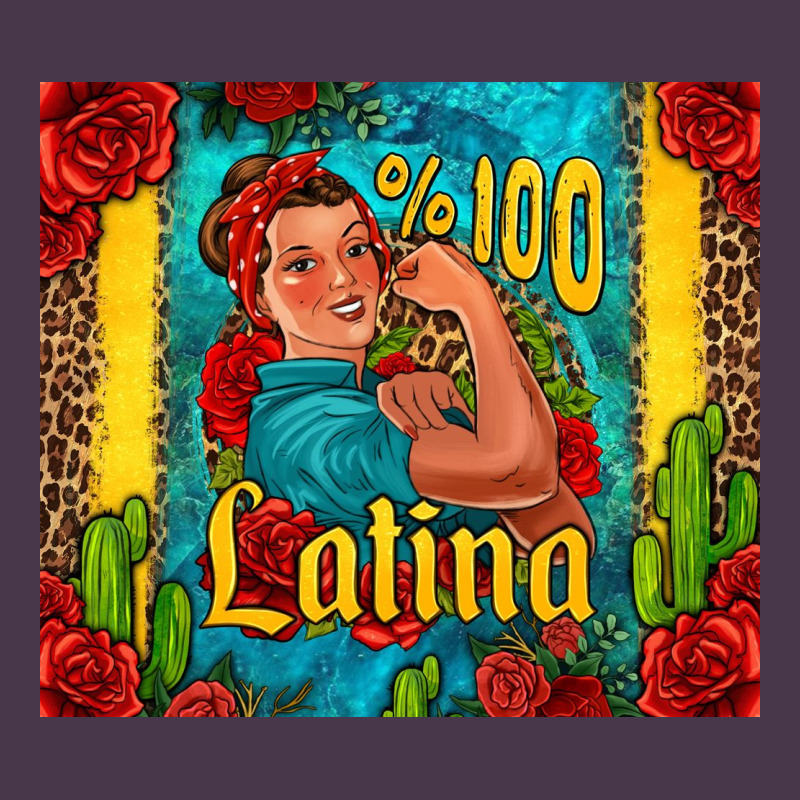 Hundred Percent Latina Strong Woman Heavyweight Hoodie by Jasminsmagicworld | Teevron