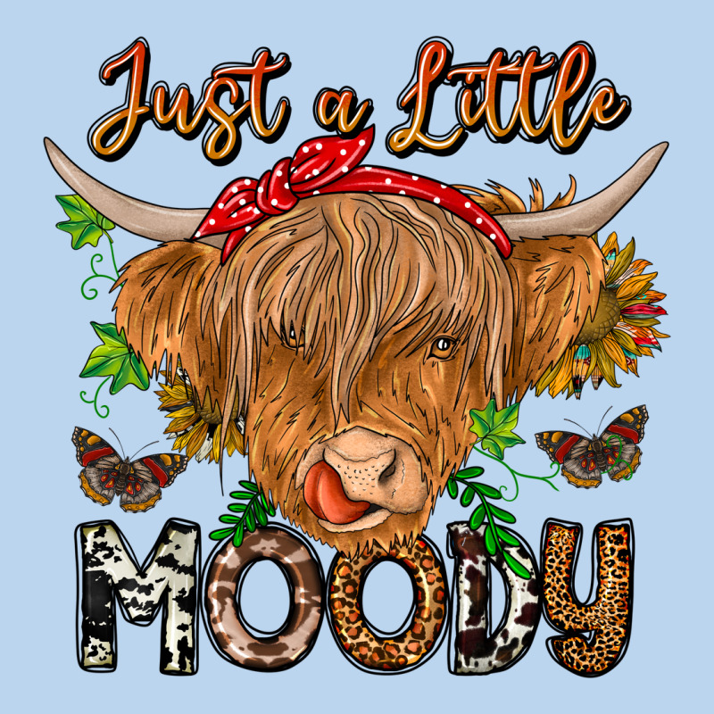 Just A Little Moody Classic Tee by CowhideDigitalArt | Teevron