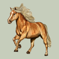 Haflinger Horse Long Sleeve Tee | Teevron