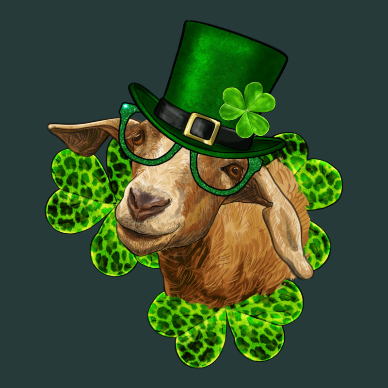 St. Patrick's Day Goat Clovers And Leprechaun Hat Premium Sweatshirt by RanaPortraitStore | Teevron