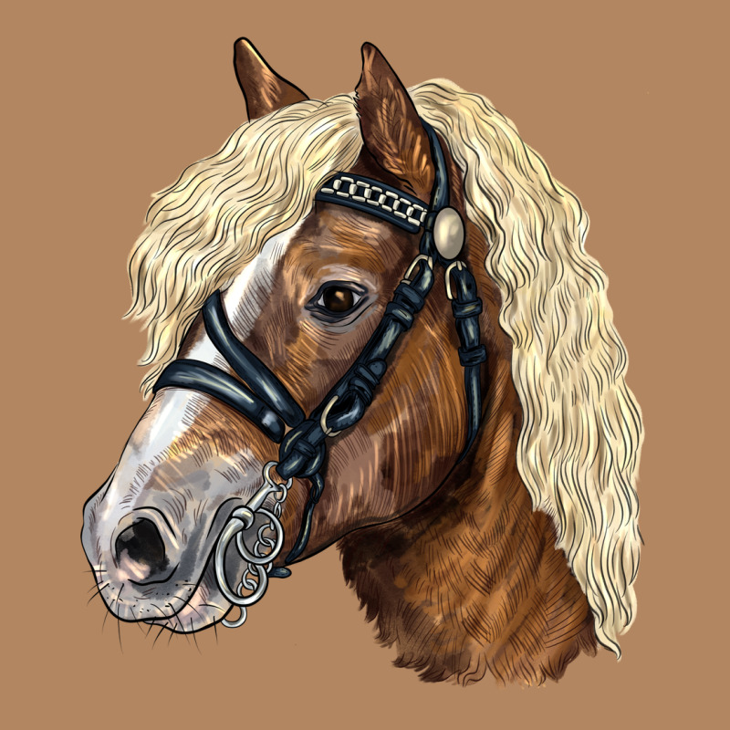 Haflinger Avelignese Horse Long Sleeve Tee by LillyAllenDesigns | Teevron