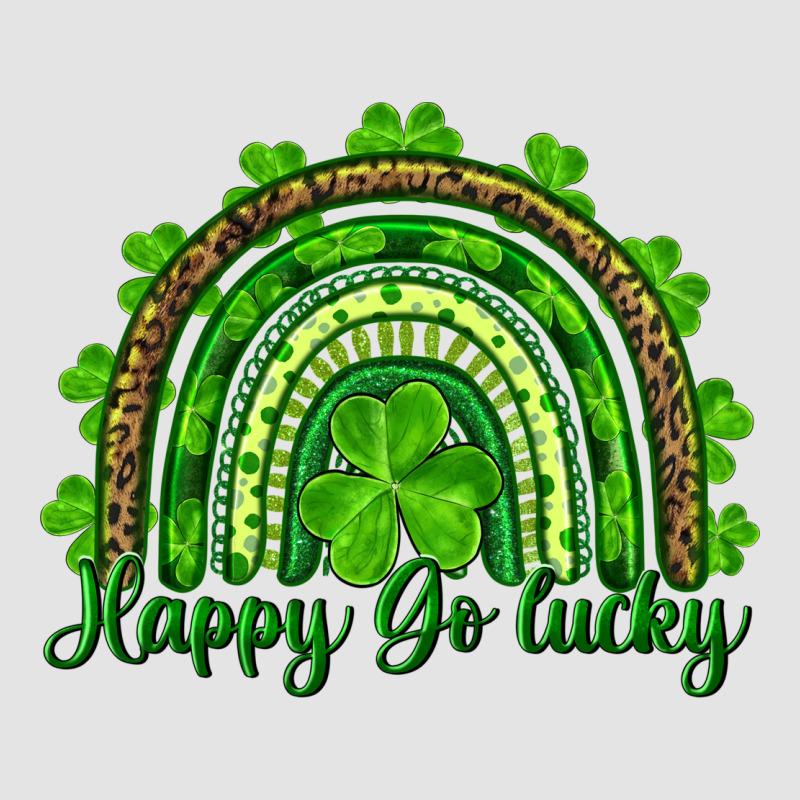 Saint Patricks Day Happy Go Lucky Rainbow Premium Sweatshirt by RanaPortraitStore | Teevron