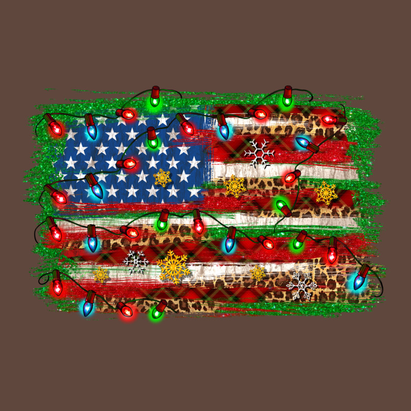 Christmas American Flag Classic Tee by NancyCooperArtShop | Teevron