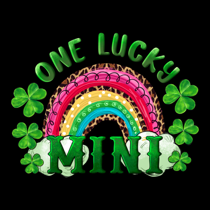 St. Patrick's Day One Lucky Mini Ladies Tee by RanaPortraitStore | Teevron