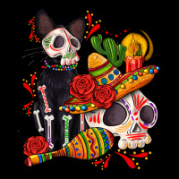 Mexican Dead Day With Skeleton Cat Heavyweight Sweatshirt | Teevron