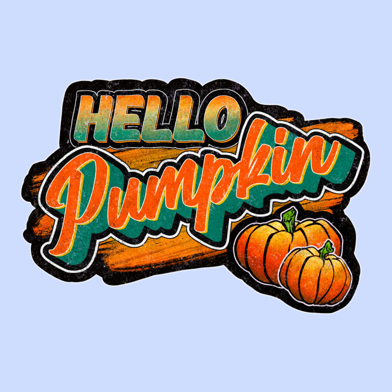 Hello Pumpkin Black Urban Heavy Tee by JahusDesignShop | Teevron