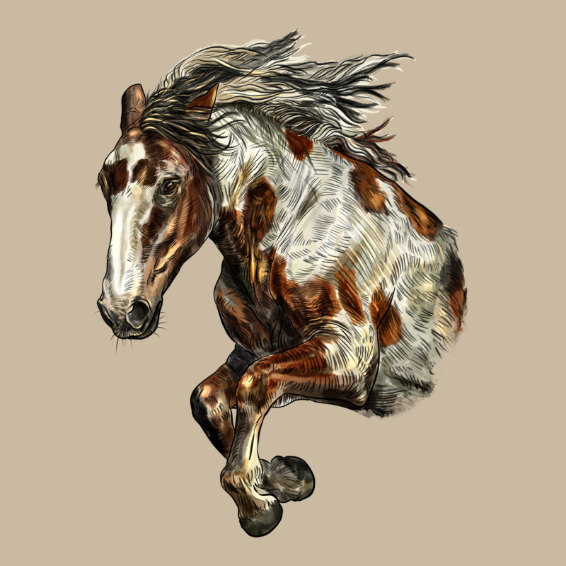 Mustang Horse Long Sleeve Tee by LillyAllenDesigns | Teevron