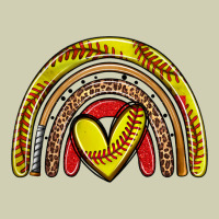 Softball Rainbow Heavy Core Tee | Teevron