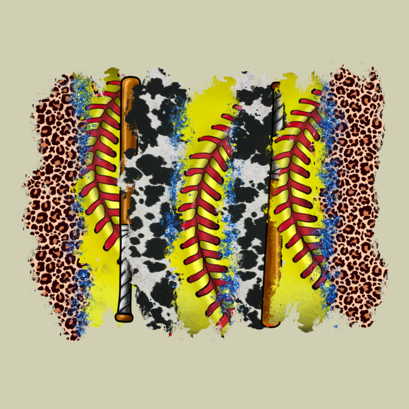 Softball Brushstroke Heavy Core Tee by Zillion Design Studio | Teevron