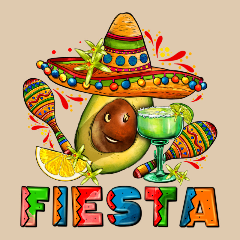 Fıesta With Avocado And Sombrero Heavyweight Sweatshirt by AdoDesignShop | Teevron