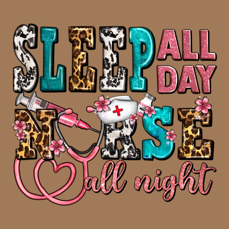 Sleep All Day Nurse All Night Classic Tee by AdoDesignShop | Teevron