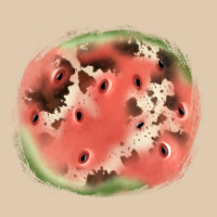 Watermelon Cowhide Patch3 Heavyweight Sweatshirt | Teevron