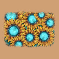 Sunflower Gemstone Background Vintage Tee | Teevron