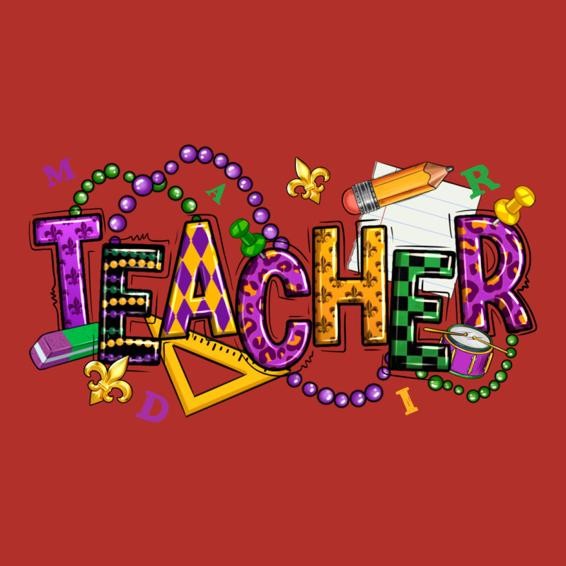 Mardi Gras Teacher Premium Hoodie by texasbilliewilder | Teevron