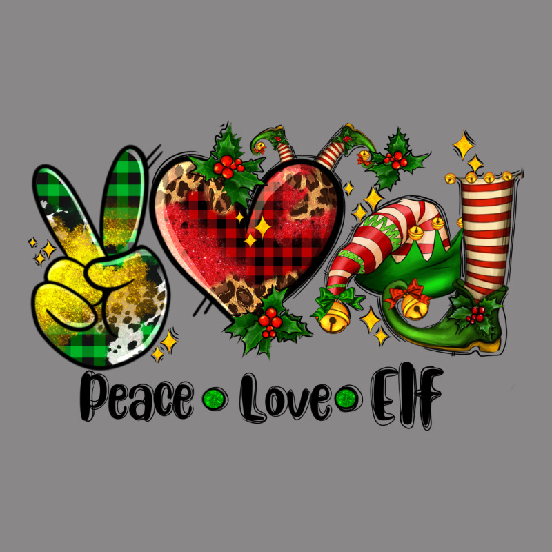 Peace Love  Elf Vintage Tee by AdoDesignShop | Teevron