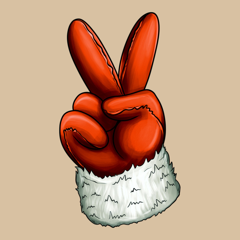Christmas Peace Hand Heavyweight Hoodie by Jasminsmagicworld | Teevron