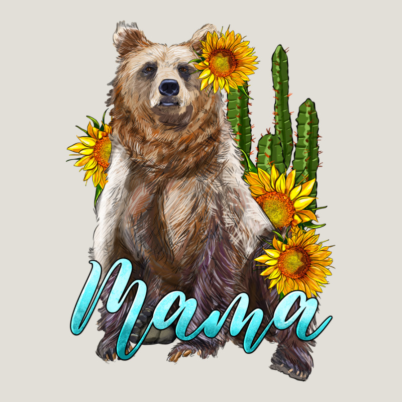 Mama Bear With Sunflowers And Cactus Heavy Core Tee by Artiststas | Teevron