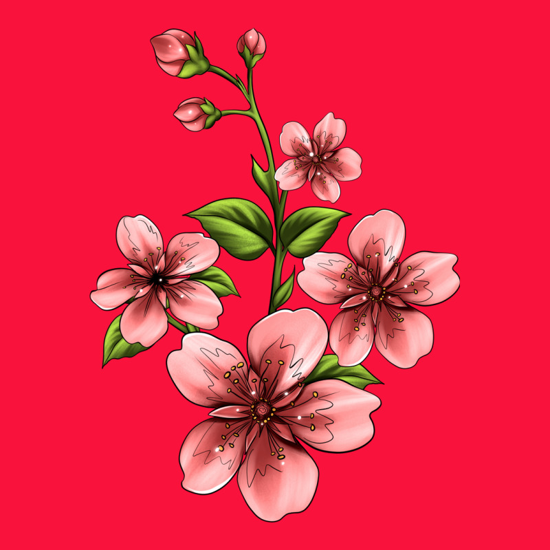 Pink Flowers Hibiscus Classic Tee by Jasminsmagicworld | Teevron