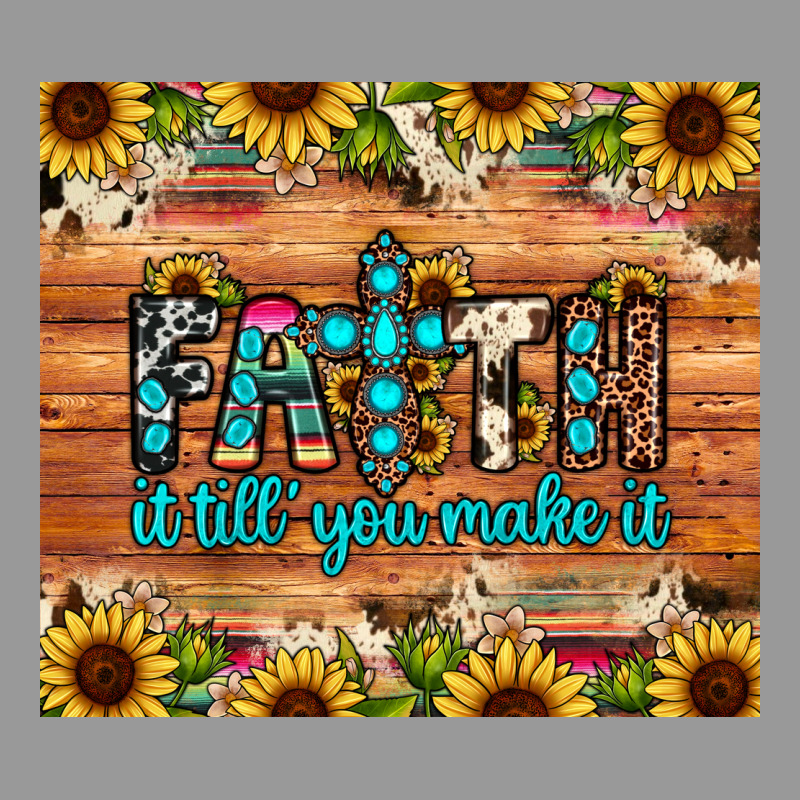 Faith It Till You Make It Vintage Hoodie by JahusDesignShop | Teevron