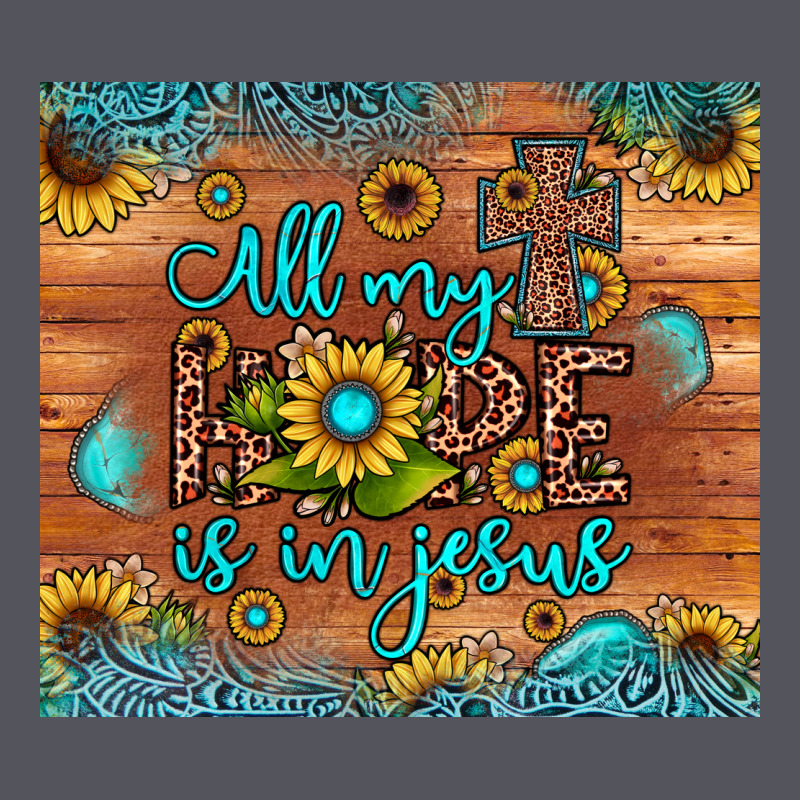 All My Hope Is In Jesus Vintage Hoodie by JahusDesignShop | Teevron