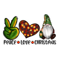 Peace Love Gnomes Christmas Premium Tee | Teevron