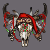 Western Christmas Bull Skull Premium Sweatshirt | Teevron